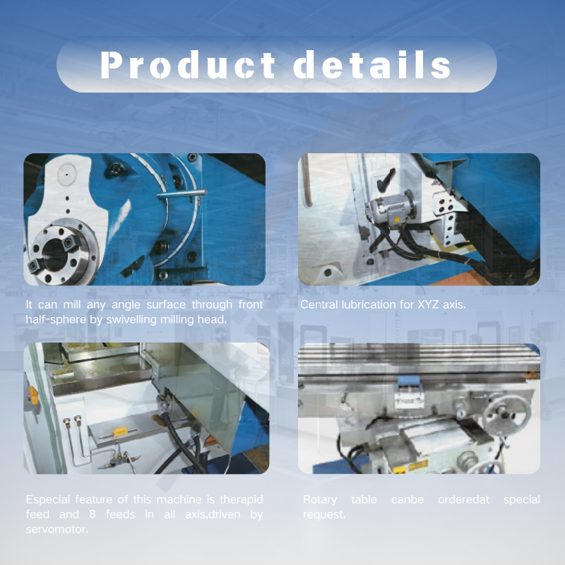 X6132 swiveling table ±45 degrees X6132 swiveling table ±45 degrees