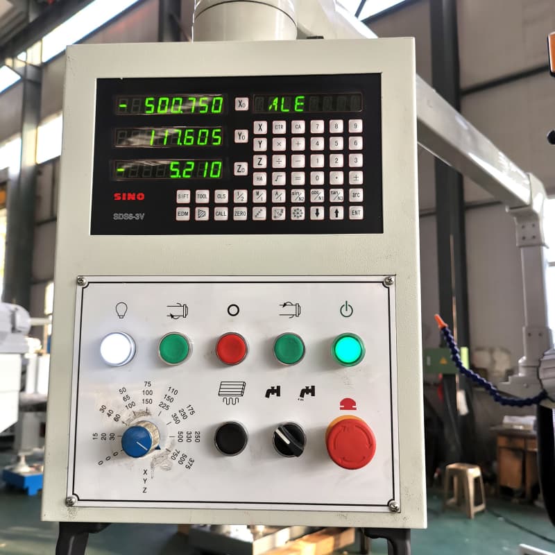DRO milling machine