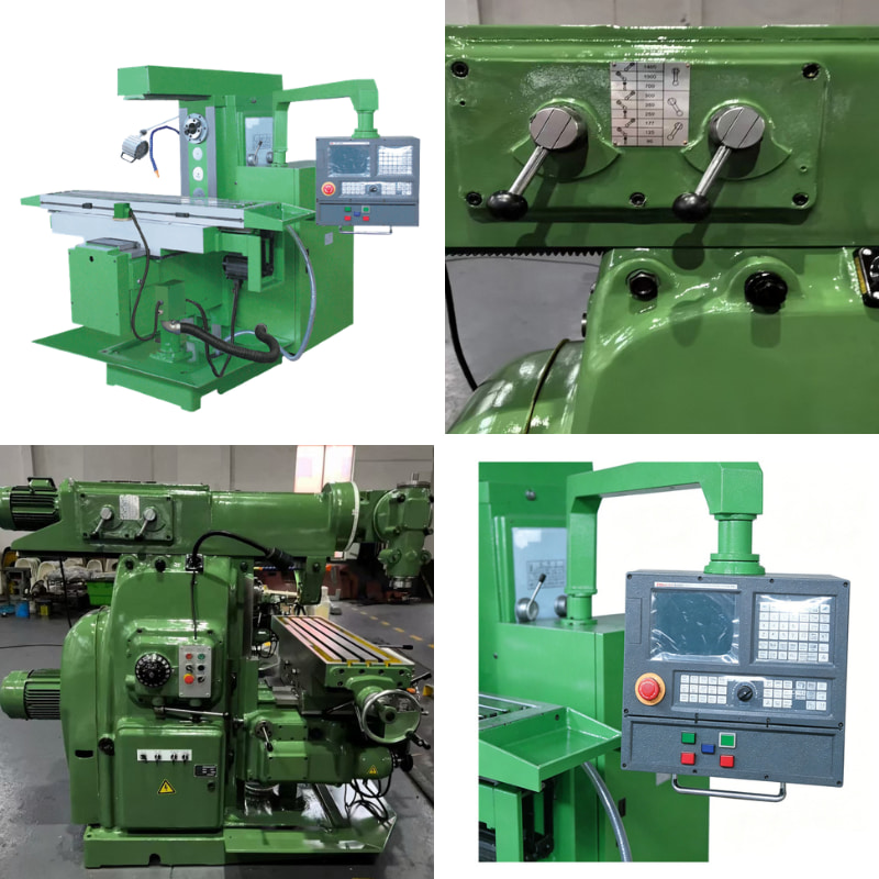Extended Travel Universal Milling Machine Extended Travel Universal Milling Machine