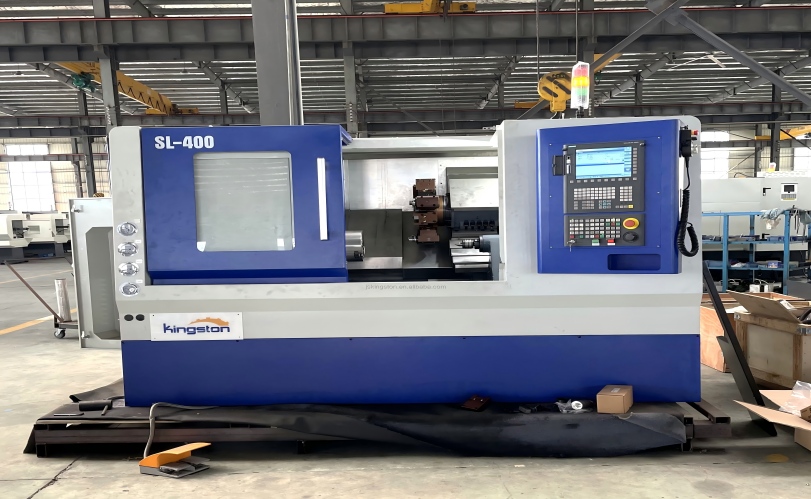 Máy tiện CNC giường nghiêng độ cứng cao dành cho sản xuất hàng loạt chính xác